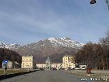 Il Santuario d'Oropa : Prima di arrivare alla funivia ci si ferma al Santuario d'Oropa