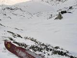 Stazione superiore : Fantasitca neve polverosa nel canalino...