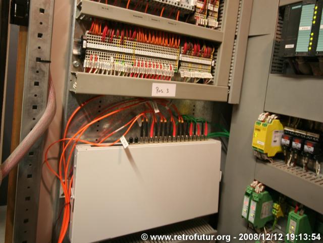 Station 4: Hungerburg : Fibre wires (orange cables)