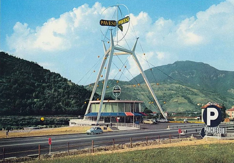 Cult of autogrill - Ahead of time : 1959: Ronca Scrivia (Milano - Genova)