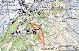 Lo skilift Chapellette : Cartina anno 1977, Swiss Confederation - map.geo.admin.ch