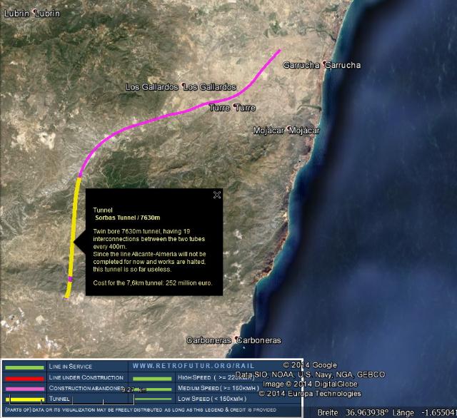 New Rail Infrastructure Intelligence : Spain: LAV Murcia - Almeria