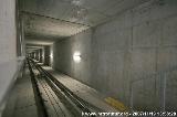 First cut & cover tunnel : View from the platform into the tunnel