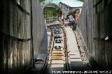 Tunnel ramp : Following the horizontal alignment, a gradient brings trains to the surface