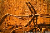 Steep tunnel : Temporarely wall infrastructures