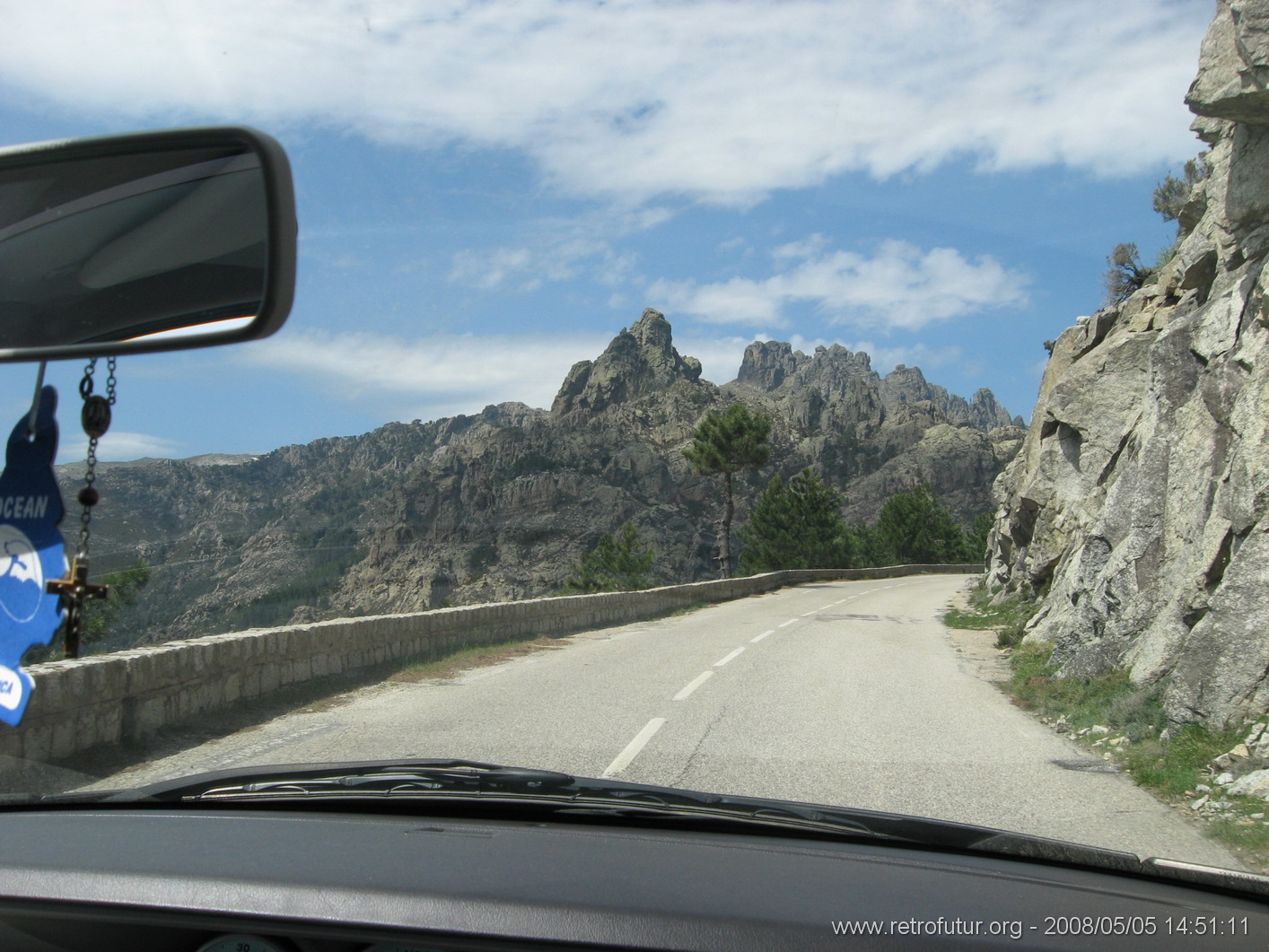 Levie - bavella - Rif.Asinao : Ein korsischer Portugiese nimmt mich mit.