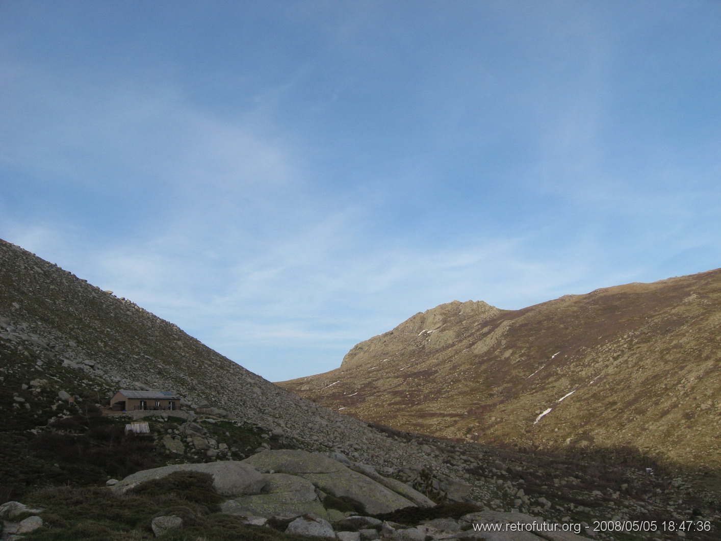 Levie - bavella - Rif.Asinao : Endlich, le refuge non gardé.