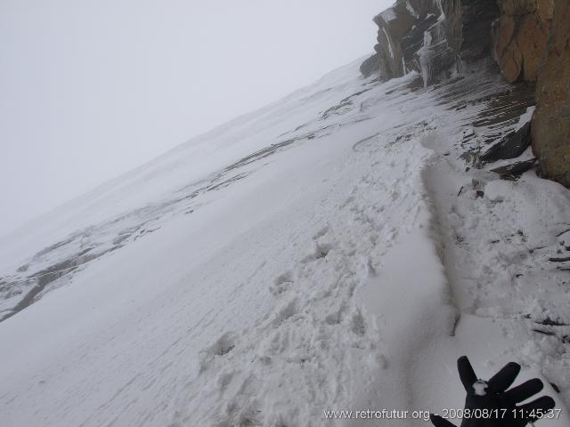 Aufstieg zur Bergstation entlang der 