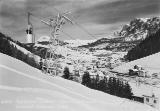 Wolkenstein (BZ)  / Korblifte Dantercepies und Ciampinoi : Wolkenstein mit seinem Korblift