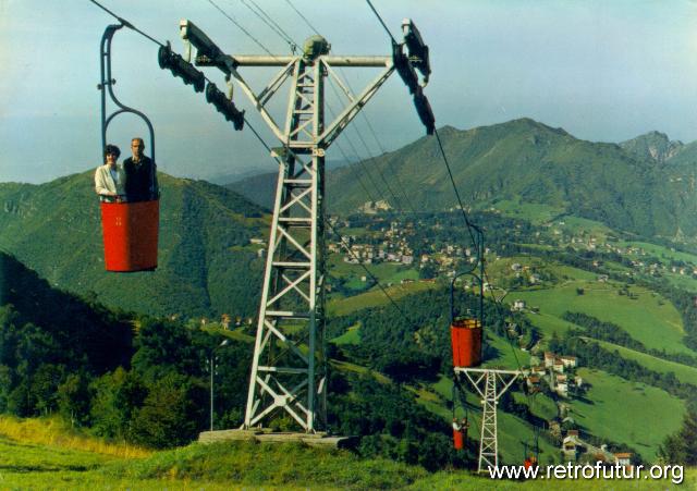 Aviatico (BG) * / Cestovia Bidonvia Cantul - Monte Poieto : selvino_cestovia_monte_poieto_ca_1970_c_ed_carminati_zogno.JPG
