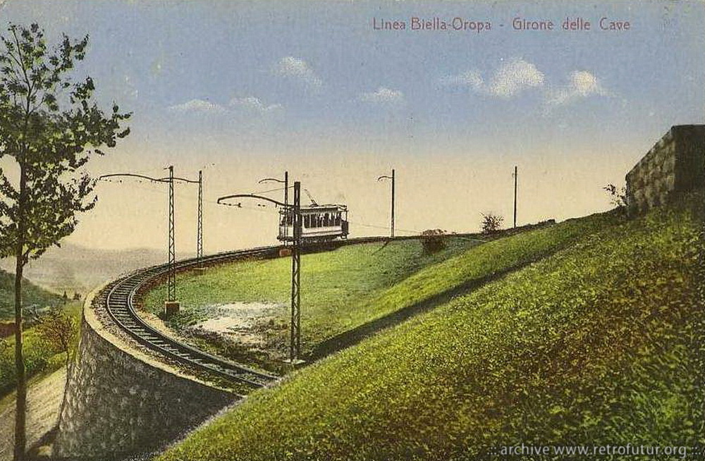 La tramvia Biella - Oropa : Il 