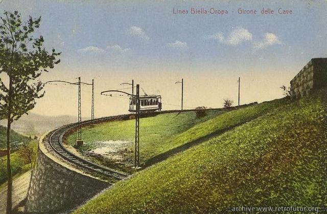 La tramvia Biella - Oropa : Il 