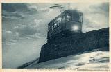 Discesa serale con la neve (54.0 KByte) La tramvia Biella - Oropa : Discesa serale con la neve