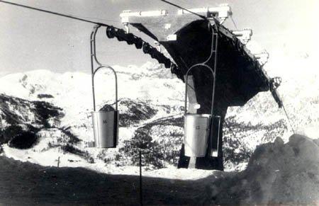 Korblift (26.59 KByte) Wolkenstein (BZ) / Korblifte Dantercepies und Ciampinoi : Korblift
