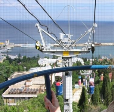 Yalta : View towards the sea